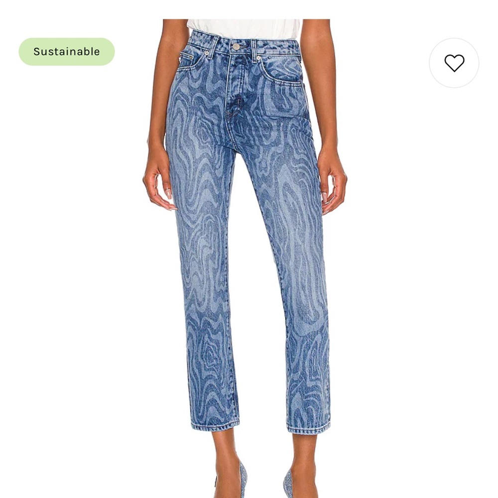 Stylish Jeans with print